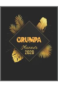 GRUMPA Planner 2020: 2020 Calendar, Daily Weekly Planner with Monthly quick-view/over view with 2020 Planner