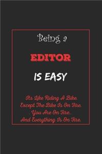 Being A Editor Is Easy