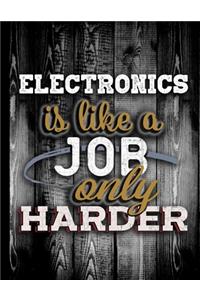 Electronics Is Like A Job Only Harder