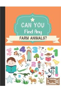 Can You Find Any Farm Animal?