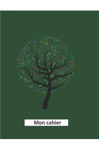 Mon cahier دفتر المدرسة