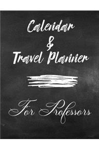 Calendar & Travel Planner for Professors 2020