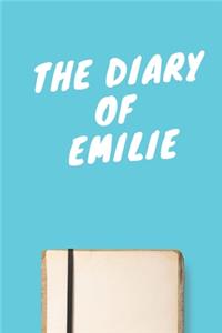 The Diary Of Emilie A beautiful personalized