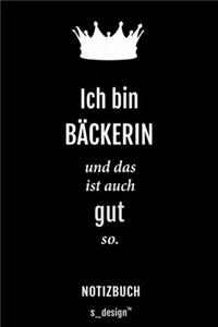 Notizbuch für Bäcker / Bäckerin