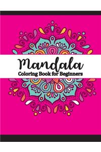 Mandala Coloring Book for Beginners