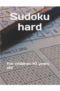 Sudoku hard