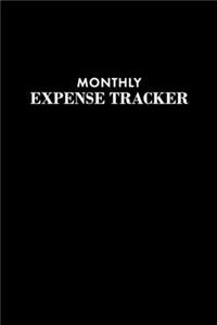 Monthly Expense Tracker