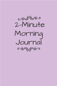 2 Minute Morning Journal