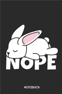 Nope Notizbuch