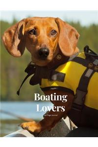 Boating Lovers 100 page Journal