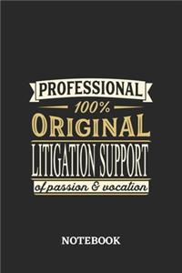 Professional Original Litigation Support Notebook of Passion and Vocation