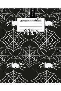 Halloween Abstract Pattern Volume 14 Wide Ruled Journal