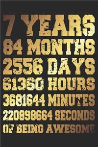 7 Years Of Being Awesome