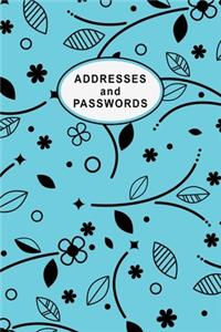 Low Vision Address Book and Password Record
