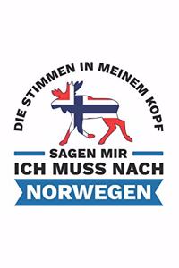 Norwegen Notizbuch