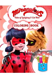 Miraculous Tales Of Ladybug And Cat Noir Coloring Book