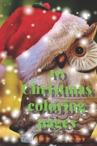 10 Christmas coloring pages