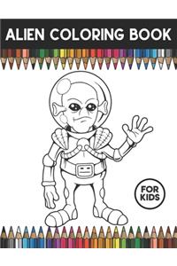 Alien Coloring Book For Kids