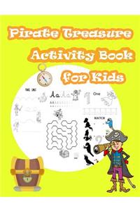 Pirate Treasure Activity Book for Kids