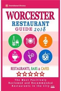 Worcester Restaurant Guide 2018