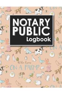 Notary Public Logbook