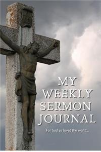My Weekly Sermon Journal