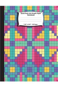 Quad Rule 5x5 Graph Paper Notebook. 7.44