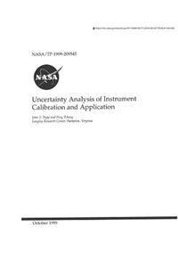 Uncertainty Analysis of Instrument Calibration and Application