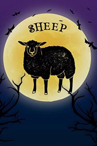 Sheep Notebook Halloween Journal
