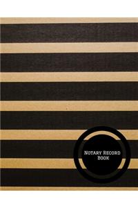Notary Record Book