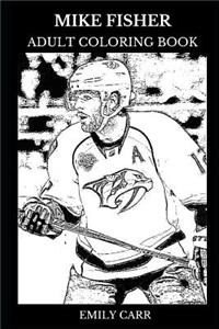 Mike Fisher Adult Coloring Book