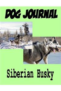 Dog Journal Siberian Husky