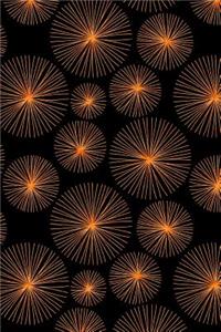 Bullet Journal Notebook Watercolor Dandelion Puff Balls Pattern 4