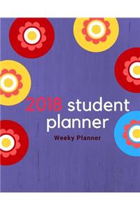 2018 Student Planner Weekly Planner