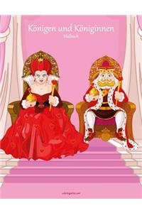 Malbuch mit Königen und Königinnen 1
