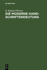 moderne Handschriftendeutung