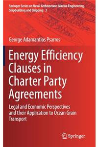 Energy Efficiency Clauses in Charter Party Agreements