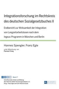 Integrationsforschung Im Rechtskreis Des Deutschen Sozialgesetzbuches II
