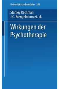 Wirkungen Der Psychotherapie