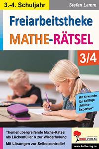 Freiarbeitstheke Mathe-Ratsel / Klasse 3-4