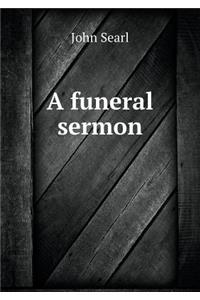 A Funeral Sermon