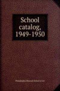 School catalog, 1949-1950