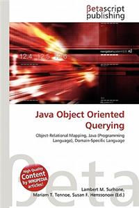 Java Object Oriented Querying