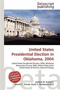 United States Presidential Election in Oklahoma, 2004