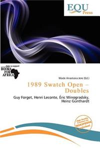1989 Swatch Open - Doubles