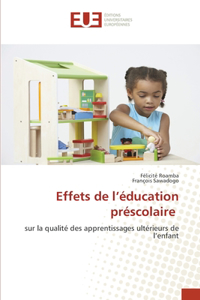 Effets de l'éducation préscolaire