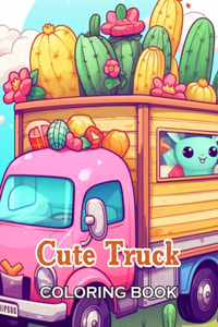 Cute Truck Coloring Book