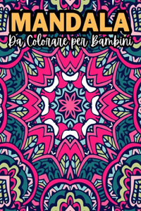 Mandala da Colorare per Bambini Facili e Rilassanti