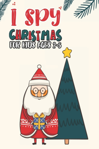 I Spy Christmas Book For Kids Ages 2-5