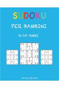 Sudoku per Bambini 6-10 Anni